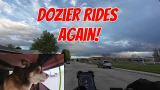 Dozier takes a second ride on the Mooncool TK1 folding eTrike [upl. by Aicirtam]