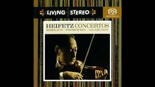 Glazunov Violin Concerto In A Minor  Heifetz RCA VSO Walter Hendl SACD 2005 [upl. by Yrrehc394]