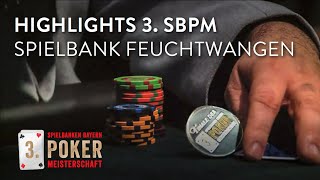 Highlights der 3 Spielbanken Bayern Pokermeisterschaft in Feuchtwangen [upl. by Ihtak]