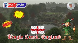 PGA Tour 2K23  Tingle Creek England  Showcase with Fly Over [upl. by Lienhard]