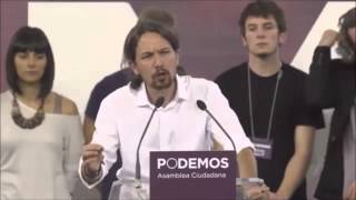 Pablo Iglesias quotEl cielo no se toma por consenso Se toma por asaltoquot [upl. by Anirbac670]