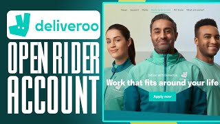 How To Open Deliveroo Rider Account In 2024 Become A Deliveroo Driver [upl. by Willa]