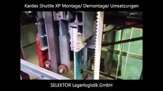 Kardex Shuttle XP 500  Umsetzungen Montagen und Demontagen [upl. by Aretta]