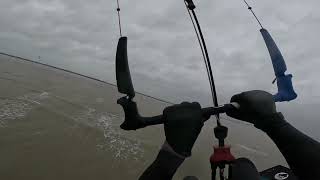 Kitesurfing Greatstone 25022024 [upl. by Ollopa]