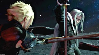 Cloud Vs Sephiroth Final Boss Fight Scene PS5 4K 60FPS Final Fantasy VII Remake [upl. by Nagaet]