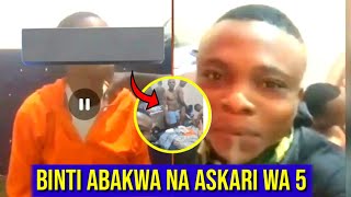 VIDEO HII ITAKUTOA MACHOZI BINTI HUYU WA DAR ABAKWA NA KULAWITIWA NA ASKARI WA 5 SABABU NI HII [upl. by Aliel]