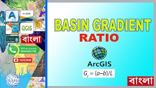 GRADIENT RATIO IN ARC GIS  GRADIENT RATIO  HOW TO CALCULATE GRADIENT RATIO IN ARC MAP [upl. by Danya]