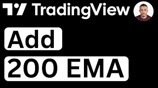 How to Add 200 EMA on TradingView  Easy to Follow [upl. by Sigler]