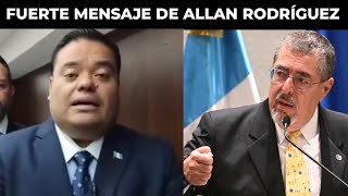 ALLAN RODRÍGUEZ ARREMETE CONTRA LA PRIMAVERA DE BERNARDO ARÉVALO GUATEMALA [upl. by Layap]