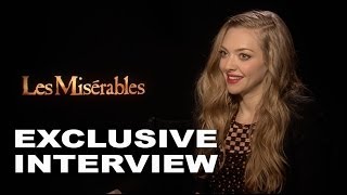 Les Miserables Amanda Seyfried quotCosettequot Exclusive Interview  ScreenSlam [upl. by Enelra]