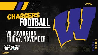 Westview Chargers Football vs Covington [upl. by Selimah714]