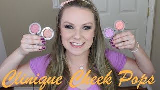 Clinique Cheek Pop  Review amp Tutorial [upl. by Urbain]