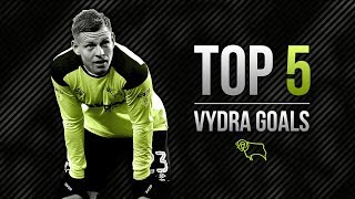 Matej Vydra  Top 5 Moments at Derby County [upl. by Greenberg]