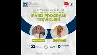 SEMİNER Tarım ve Kırsal Kalkınmayı Destekleme Kurumu TKDK  IPARD Programı Teşvikleri [upl. by Corby]