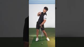 Fix Over Swing Part 5 golf golftips shorts [upl. by Skippie]