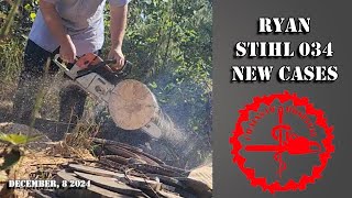 Ryan Stihl 034 gets a new set of cases stihl stihlchainsaw stihlchainsaws [upl. by Ynamrej849]