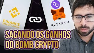 Como sacar seus tokens da Metamask REDE POLYGON para a Binance 2023 [upl. by Steffy]