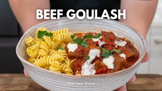 Hungarian Beef Goulash  Hungarian Stew Recipe [upl. by Trofmoc911]