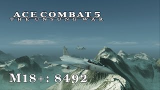 Ace Combat 5 Emulated  M18 8492 [upl. by Eeimaj]