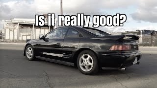 1991 Toyota MR2 Turbo Review How good is it [upl. by Yelsnia]