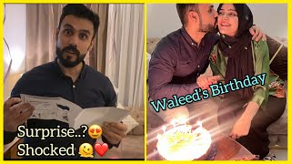 Waleed Ki Birthday  Aesa Surprise Diya Waleed Shocked🥹❤️  Dietitian Aqsa Vlogs [upl. by Atilamrac]