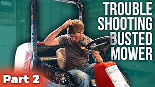 Jacobsen Mower Part 2  Troubleshooting [upl. by Bonns]