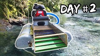 Trying The MINI DREDGE On The New Zealand Gold Claim [upl. by Gaither]