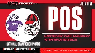 Georgia Bulldogs Postgame Overreaction Show BACK to BACK Champions [upl. by Norah]