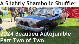 A Slightly Shambolic Shuffle Around the 2024 Beaulieu International Autojumble  Part Two of Two [upl. by Sairahcaz304]