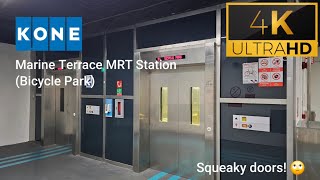 KONE lifts at Marine Terrace MRT Station Bicycle Park [upl. by Hooge]