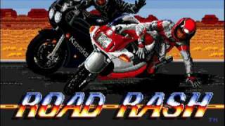 Road Rash  intro Sega Genesis  Mega Drive  Soundtrack [upl. by Anderer]