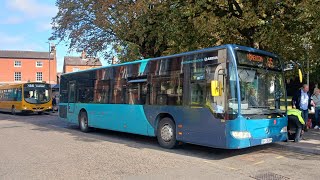 Thrash Arriva Midlands North Mercedes Benz Citaro 0530 BK58URN 3920  Service 65 [upl. by Olim949]