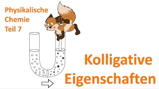 Worin unterscheiden sich Lösemittel und Lösung quotKolligative Eigenschaftenquot [upl. by Lyrred]