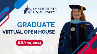 Graduate Virtual Open House  Immaculata University [upl. by Sean]