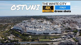 ostuni puglia italy 4k drone [upl. by Disraeli221]