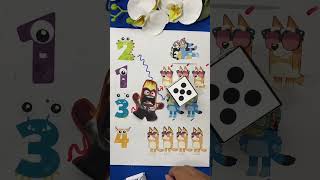 Las correspondencias de Bluey y los numeros  歌ってみた bluey burrikiki videosparaniños [upl. by Denman328]