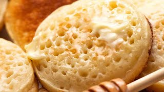 Crumpets Recipe  from a crumpet producer [upl. by Tnahs]