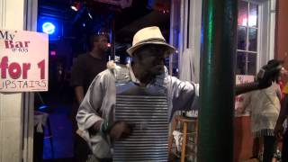 Washboard Music Cajun French Quarter May 2014 [upl. by Shabbir]