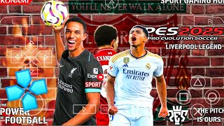 eFootball 2025 PPSSPP Android Offline 4K Camera  PES 25 PPSSPP HD Graphics Novo Atualizado 202425 [upl. by Ashmead]