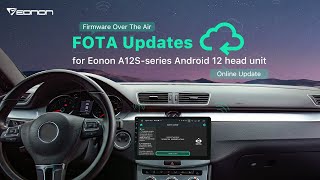 How To FOTA UPDATES on Eonon A12Sseries Android head unit  Firmware Over The Air Update [upl. by Sucrad]