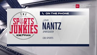 Jim Nantz excited to witness rebirth of the Washington franchise  The Sports Junkies [upl. by Atinev]