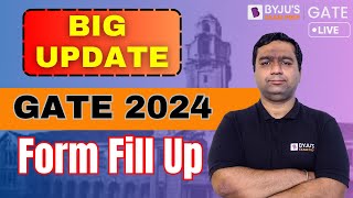 How to Apply for GATE 2024 Exam  GATE 2024 Form Fill Up  Know Complete Process  BYJUS GATE [upl. by Ellehcsor]