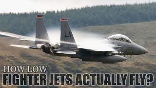 How Low Do Fighter Jets Fly amp Why [upl. by Meghann]