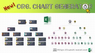 Excel Organization Chart Generator [upl. by Holland]