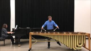 Concerto for Marimba and String Orchestra Mvmt 3 by Eric Ewazen [upl. by Ioj]