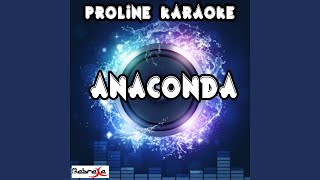 Anaconda Karaoke Version Originally Performed By Nicki Minaj [upl. by Noelle]