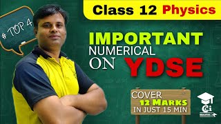 YDSE numerical  IMPORTANT numerical on YDSE  class 12  physics  CBSE 2024 25 [upl. by Nevins]