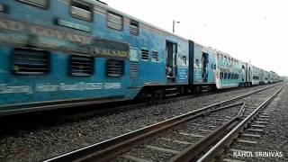 Flying Ranee Express Arrives at Palghar Ready to Be Overtaken [upl. by Aissat602]