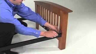 Serta Futon Frame How to Assemble [upl. by Sivam]