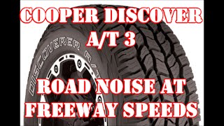 COOPER DISCOVER AT3 ROAD NOISE AFTER 10000 MILES [upl. by Vanna722]